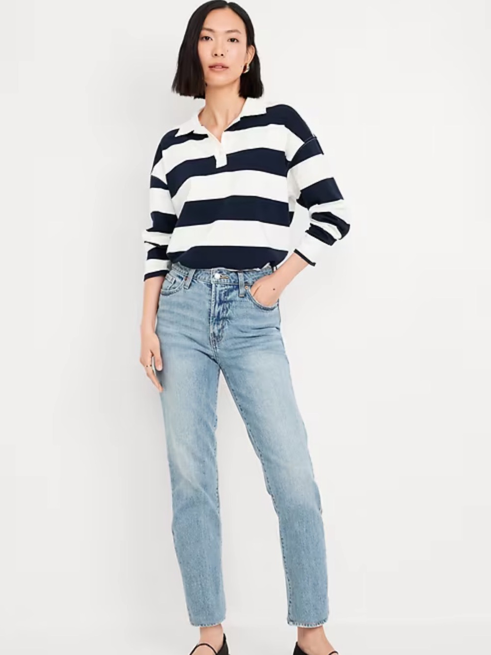 Old Navy High-Rise OG Straight Jeans
